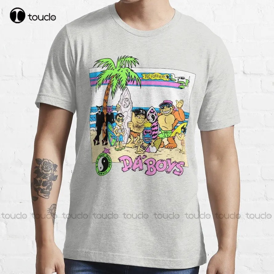 

Da Boys (Ретро 80S) трендовая футболка на заказ Aldult Подростковая унисекс футболка с цифровой печатью смешная уличная одежда мультяшная футболка