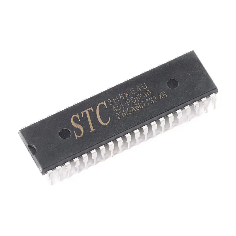 

10PCS/Pack New OriginalSTC8H8K64U-45I-PDIP40 1T 8051 MCU microcontroller MCU chip
