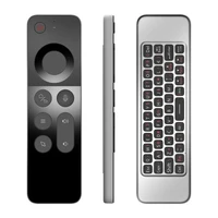 w3 2 4g wireless voice air mouse remote controller mini keyboard for android tv box windows mac os linux gyroscope remote