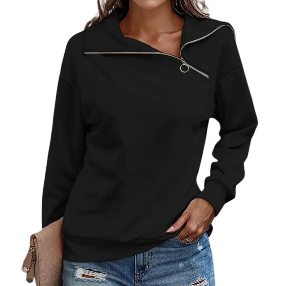 

Thermal Leisure Casual Elastic Cuff Spring Sweatshirt for Daily Wear