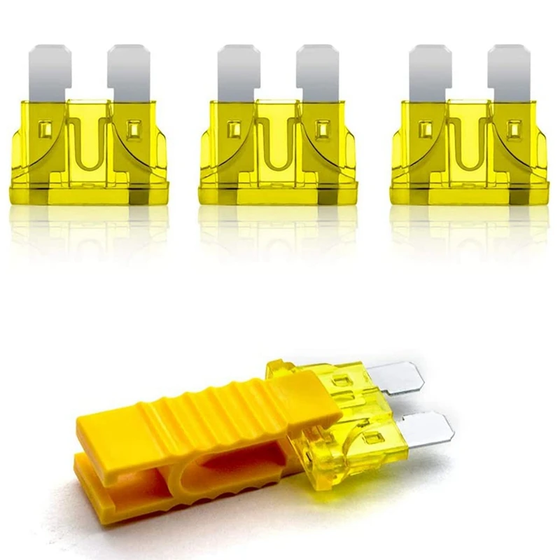 100 шт. мини-адаптер плавкого предохранителя с 6 предохранителями