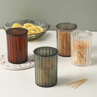 nordic toothpick holder household table toothpick storage box creative living room toothpick barrel toothpick storage can