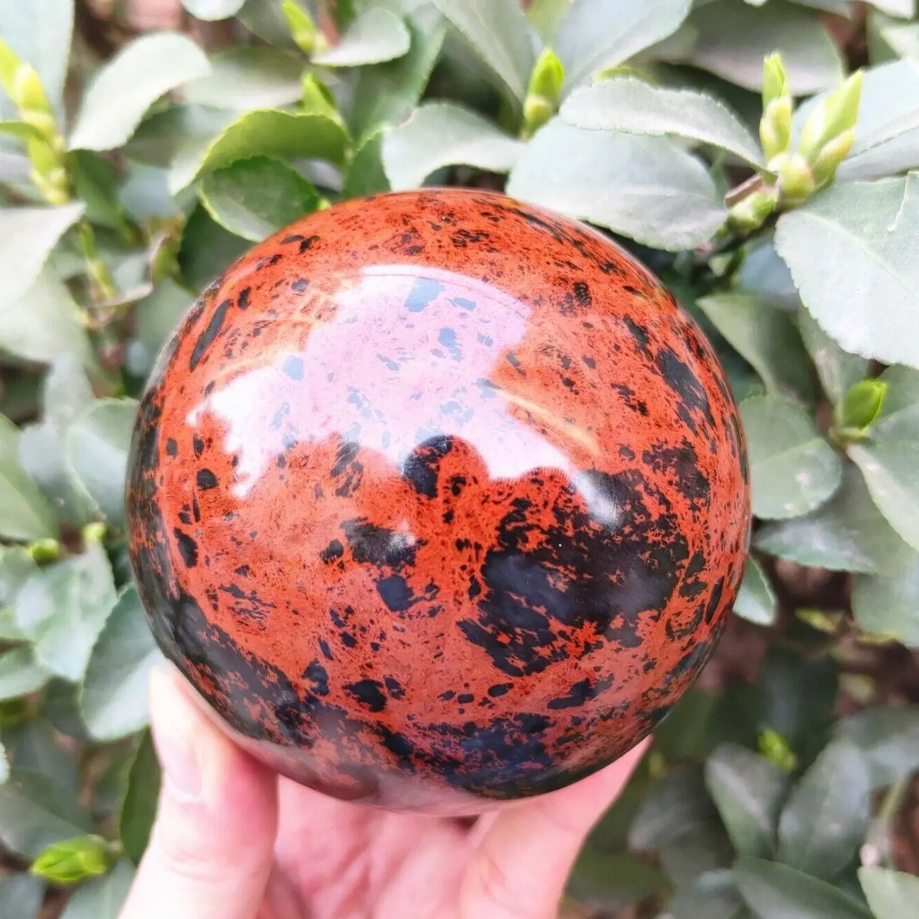 Волшебный натуральный красный Магнитный кварц, хрустальный шар, минеральный, рейки, духовная терапия, демагнитизация для дома и офиса, декоративный драгоценный камень