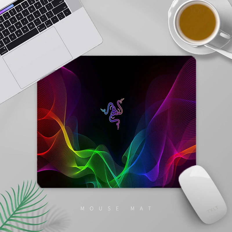 

Small Razer Mouse Pad Gaming Accessories Speed Computer Keyboard PC 25x29CM Mousepad Gamer Rubber Carpet Anime Desk Mat Mausepad