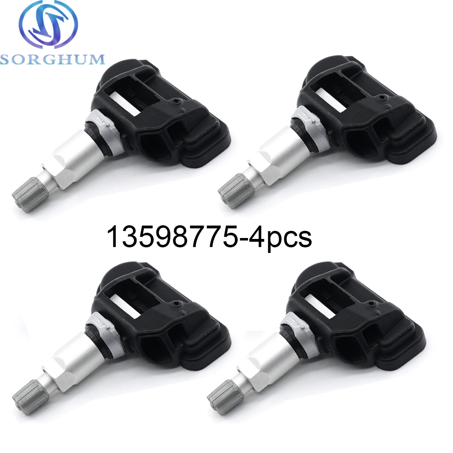 Датчик давления в шинах TPMS 4 шт. 433 МГц 13598775 для Chevrolet Cruze Captiva Malibu Opel Vauxhall Corsa Astra J Zafira