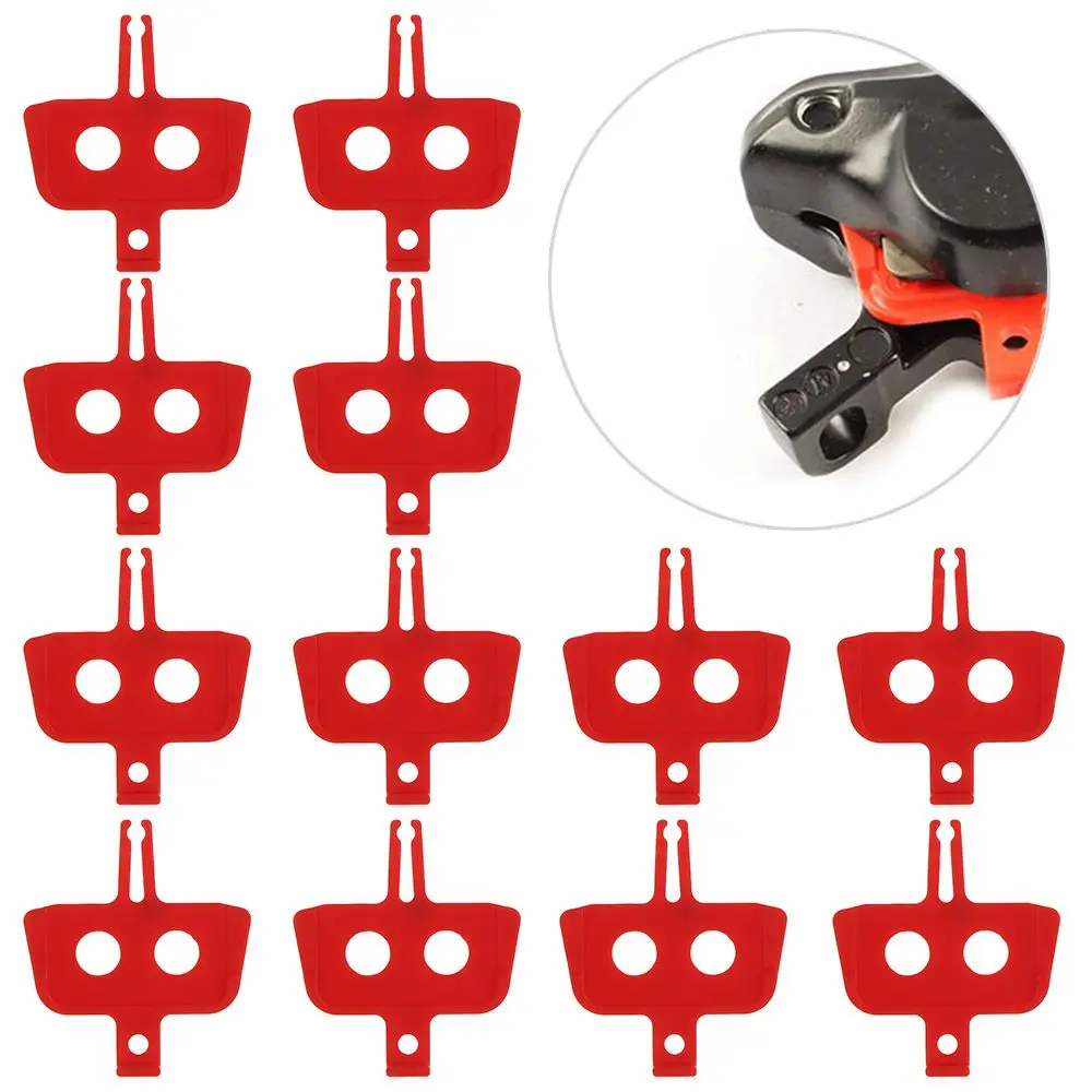 

1/5pcs High Quality Outdoor Red MTB Bike Parts Hydraulic Disc Brake Pads Spacer Instert Bicycle Brakes Spacers