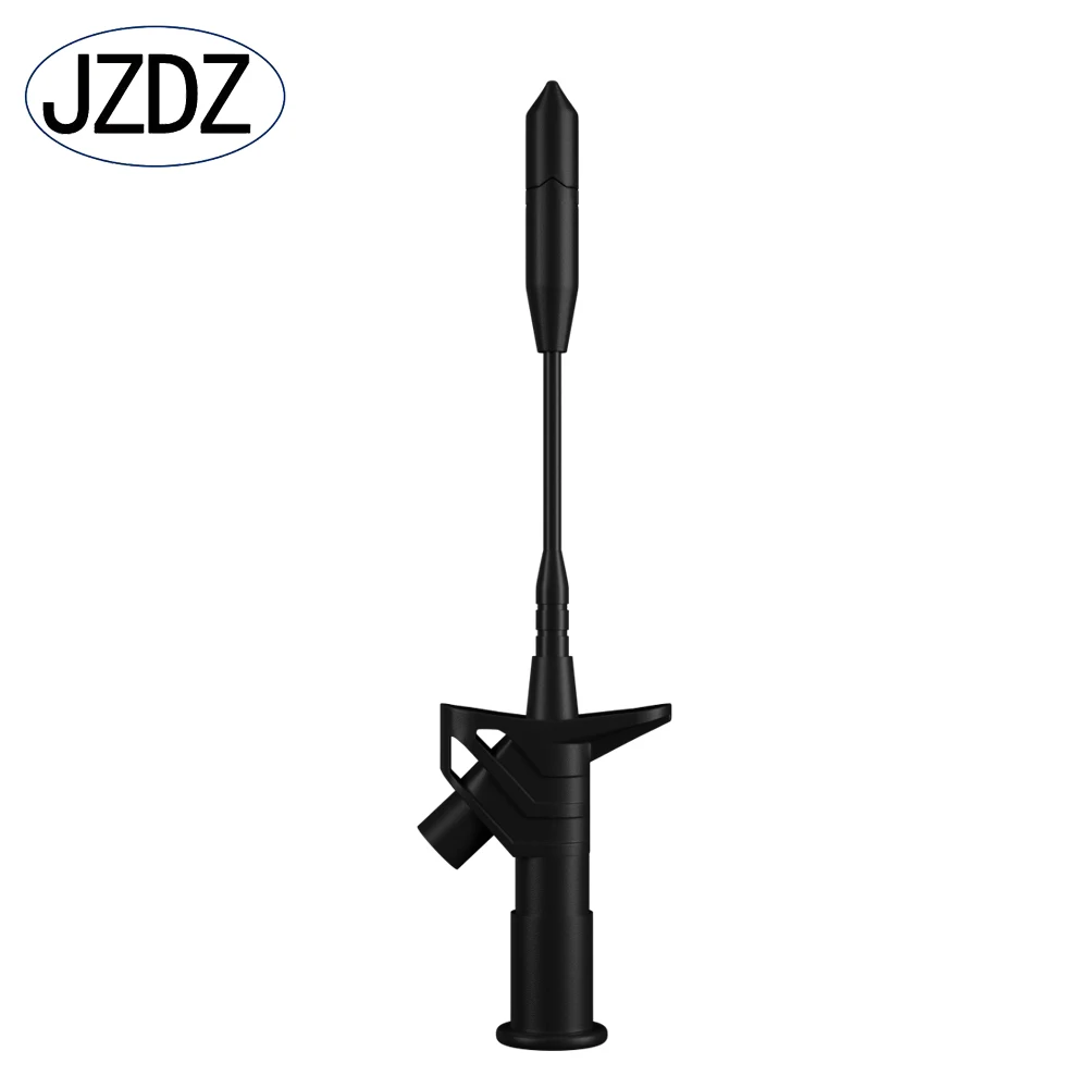 

JZDZ мультиметр тестовый зонд профессиональная игла для пирсинга тестовые зажимы/крючок с 4 мм разъемом J.30019