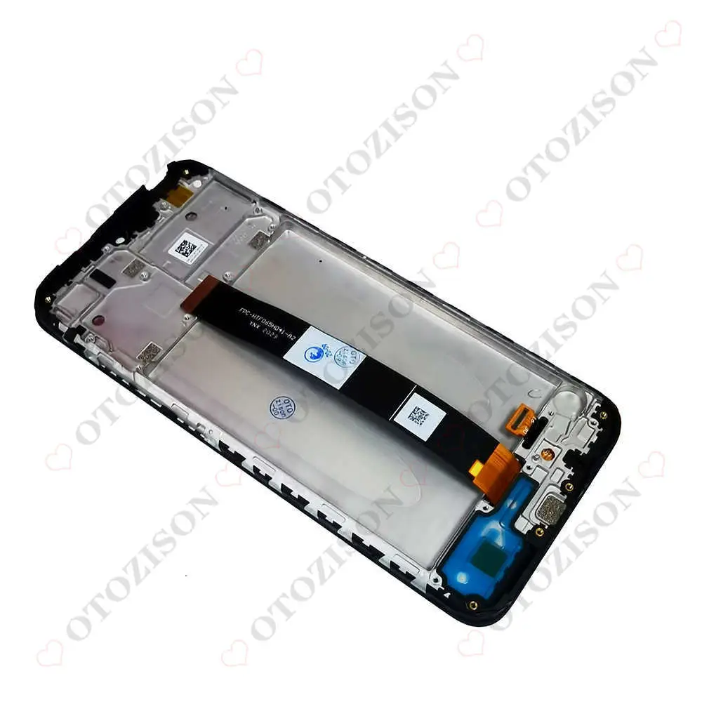 6 53" ЖК-дисплей с рамкой для Xiaomi Redmi 10A 220233 L2C L2G L2I сенсорная панель дигитайзер