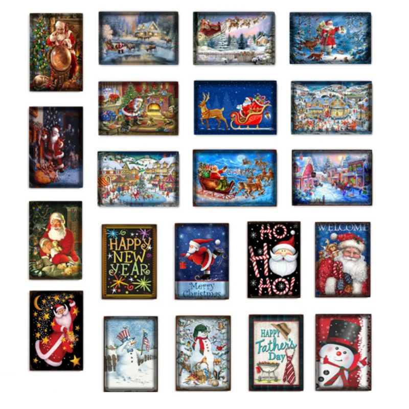 

Счастливого Рождества, искусственные жестяные знаки, строка, лофт, Настенный декор, плакат на стену, подвесные дома, декор для комнаты