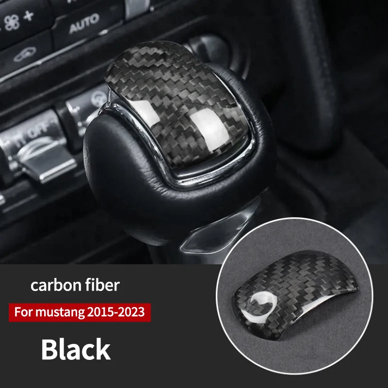 

Декоративные наклейки из углеродного волокна для салона автомобиля Ford Mustang 2015 2016 2017 2018 2019 2020 2021 2022 2023