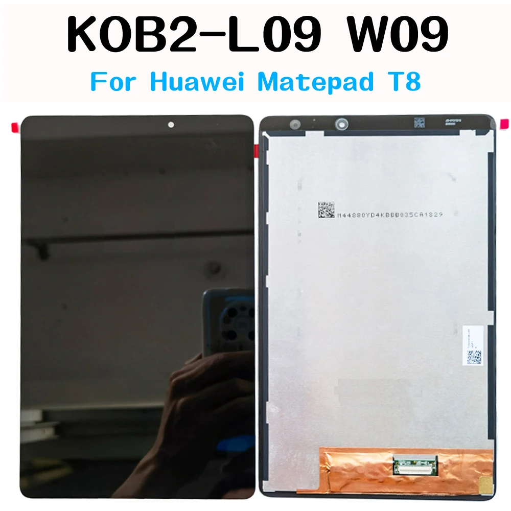 

For Huawei Matepad T8 Kobe2-L09 Kobe2-L03 KOB2-L09 KOB2-W09 LCD Display Screen Assembly Touch Digitizer Replacement