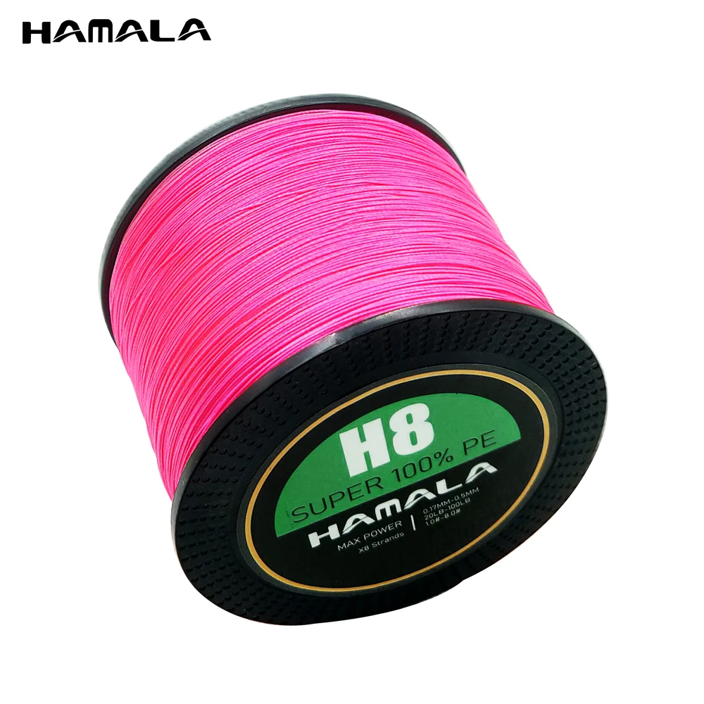 

Рыболовная леска HAMALA из ПЭ, 8 нитей, 300-1000 м