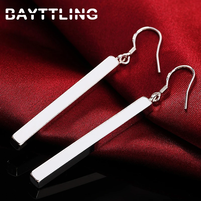 

Женские серьги-подвески из серебра 925 пробы