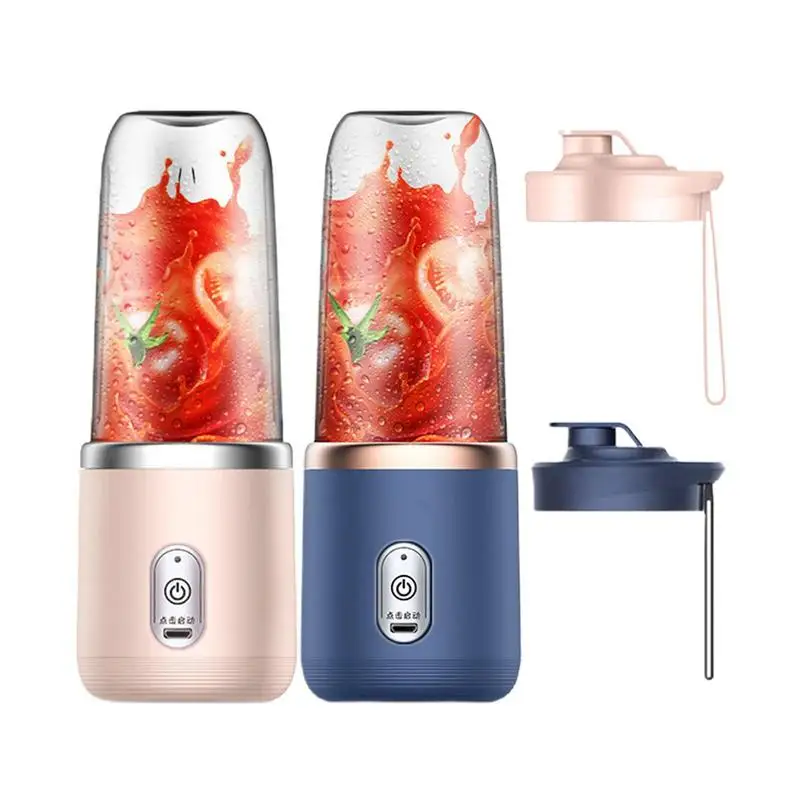 Portable Blender 14Oz To-Go Fruit Mixer Portable Juicer Hand