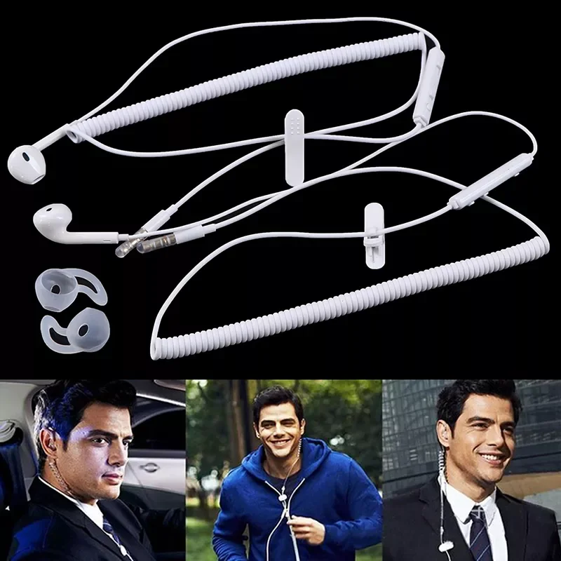 

Single Side Earphone In Ear Earbud Headset W/ Microphone Volume Control