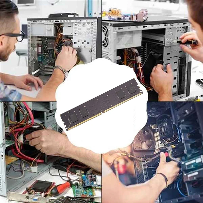 

DDR4 4GB 2666Mhz Memory Ram PC4-21300 Memory 288Pin 1RX16 1.2V Desktop RAM Memory for Desktop PC