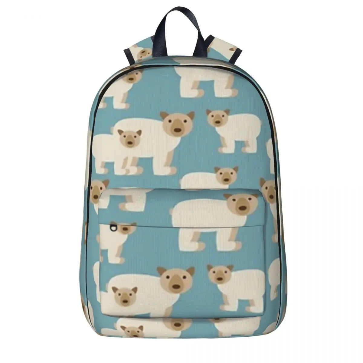 

Spirit Bear Pattern Backpack Boy Girl Bookbag Students School Bag Kids Rucksack Travel Rucksack Shoulder Bag Large Capacity