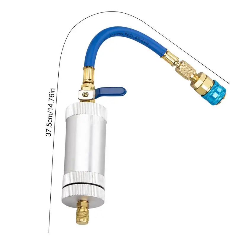 R134A Комплект для заправки хладагента Шланг Кондиционер Дозирующий клапан