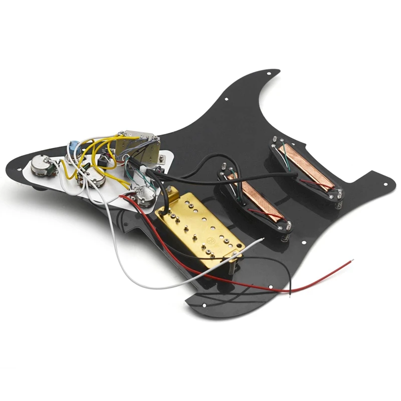 Электрическая гитара SSH-Coil Split Pickguard 2 Mini Humbucker + 1Humbucke тихий переключатель