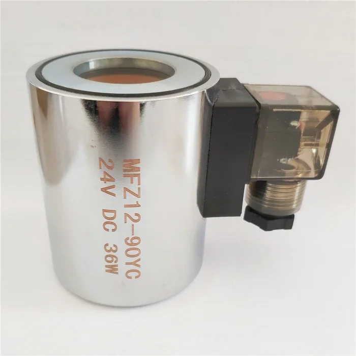 Электромагнит катушки гидравлического электромагнитного клапана с медным