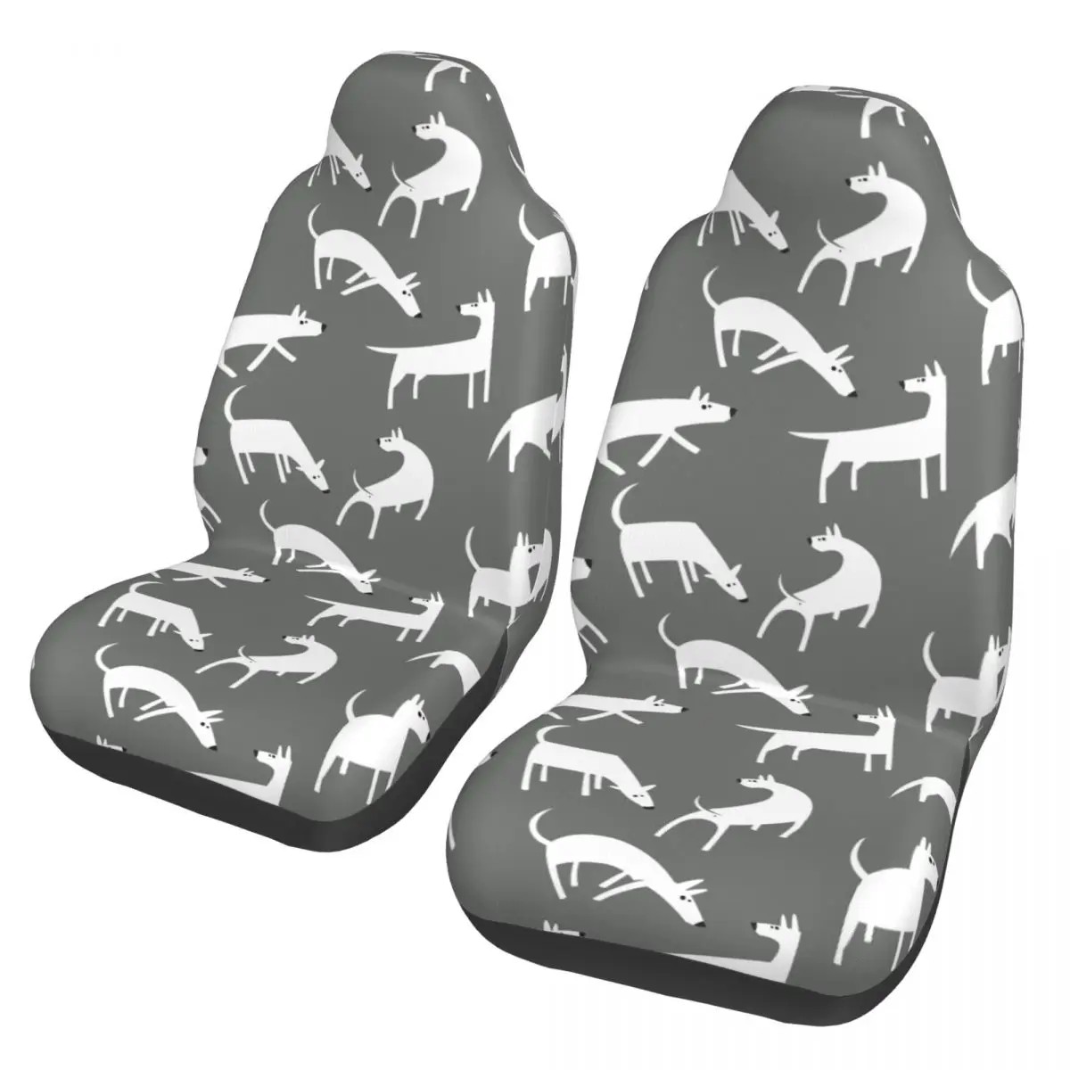 

Cute Pets Dogs Universal Car Seat Cover Protector Interior Accessories Women Car Seat Protector Polyester Hunting