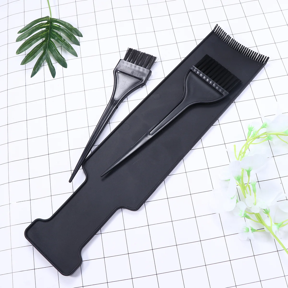 

Hair Coloring Comb Board Hairdressing Tint Kit Dye Brush Highlighting Dyeing Tool Salon Plate Tools Paddle Color Balayage