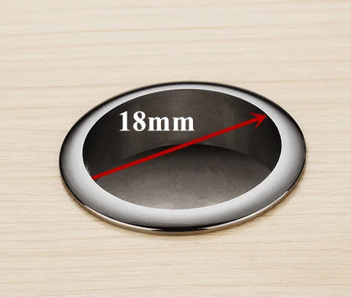 

10 шт., 45 мм, круглая кабельная втулка, розетка для стола, проволочное отверстие, декоративная крышка, защита, нейлоновый шкаф, система вентиляции вентиляции