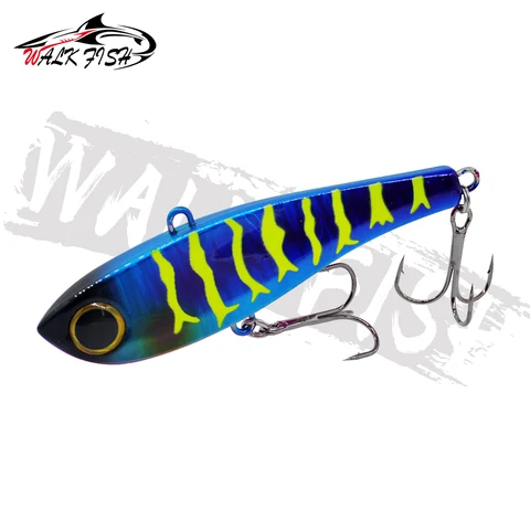 WALK FISH ВИБ приманка 34г синяя