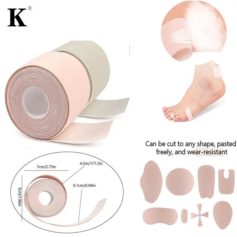 

Lint Anti-friction Heel Sticker Anti-Wear High Heel Toe Protector Pads Blister Prevention Foot Care Multi-functional Bandage