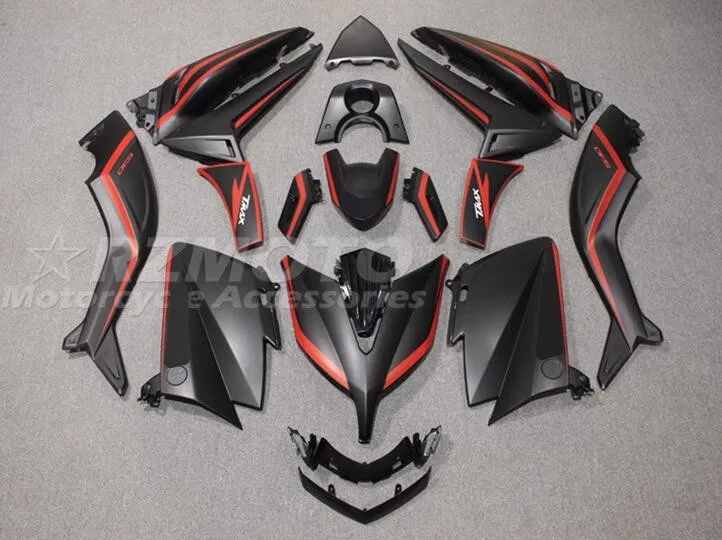 

Стильные новые комплекты обтекателей из АБС-пластика, подходят для YAMAHA T-max 530 2015 2016 tmax 15 16, кузов матовый на заказ