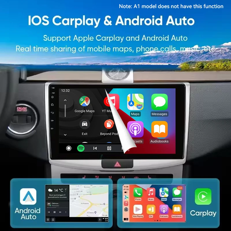 Фото Автомобильное стерео радио на базе Android 2 Din для Toyota Avensis T27 2009-2015, мультимедийный плеер, навигация, GPS Carplay, авто FM RDS, головное устройство с экраном, интеллектуальная система №2