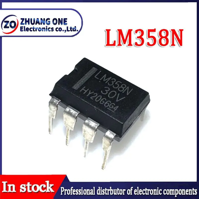 10 шт. LM358N LM358 DIP LM358P DIP-8 LM393P LM393 NE555P NE555 LM324N LM324 LM339N LM339 MC34063API MC34063 LM258P LM293P UA741CN
