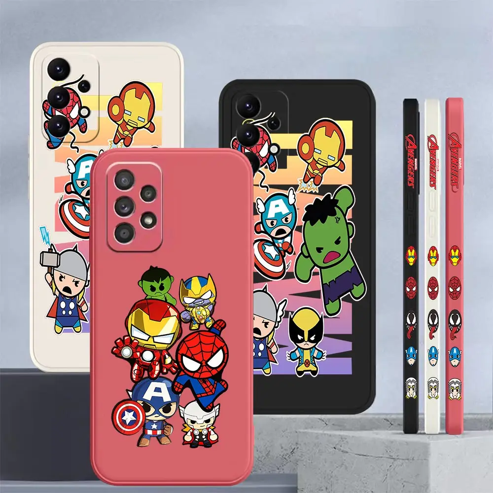 

Marvel Avengers Funny Cute Hero Cartoon Case For Samsung Galaxy A90 A80 A70 A60 A50 A50S A30S A30 A20 A20S A20E A10S A10 E Cover