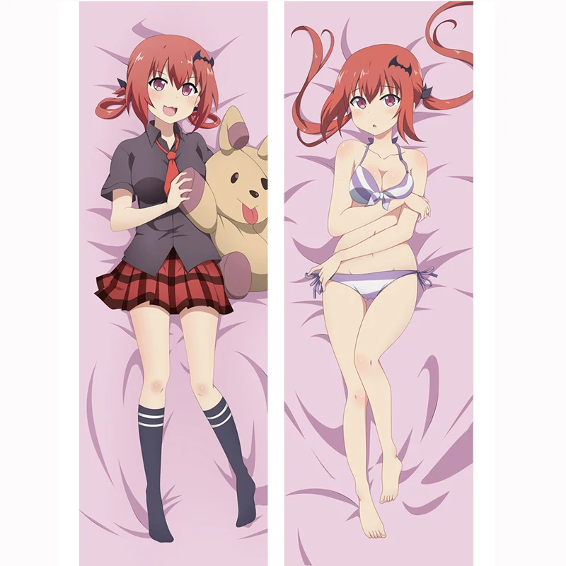 

Anime Cosplay Gabriel Dropout Kurumizawa Satanichia McDowell Pillow Case Dakimakura Waifu Hugging Body Bedding
