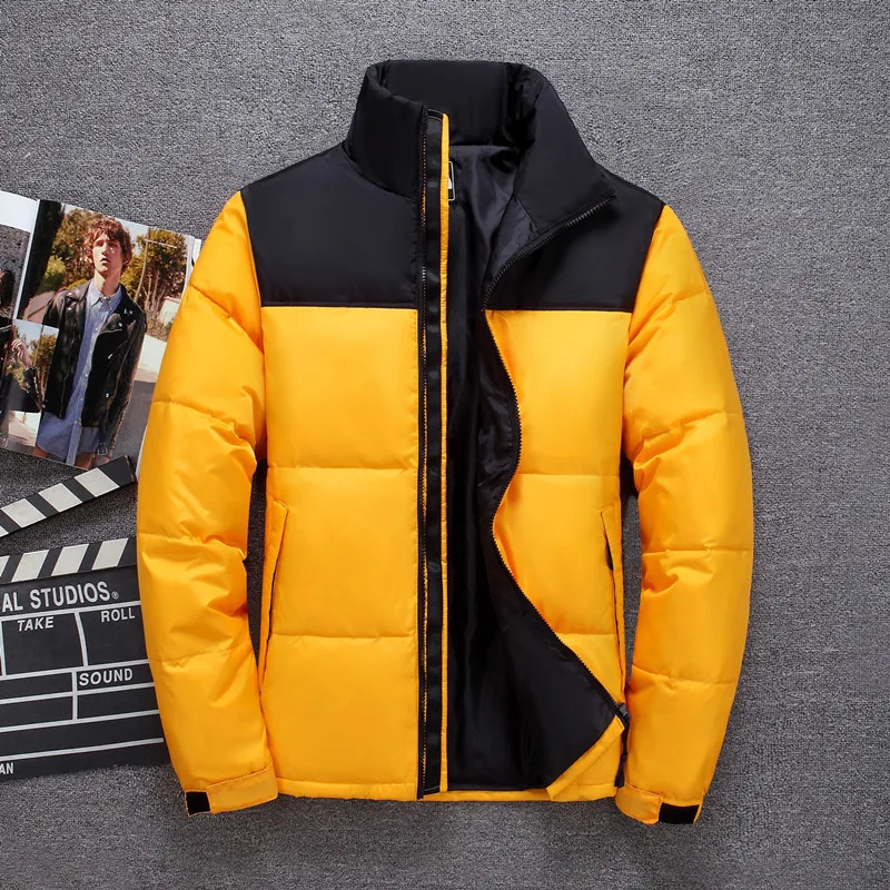 2022 Fashion White Duck Down Jacket Men Coat Snow Parkas Male Warm Brand Clothing Winter Down Jacket Outerwear Man Jacket