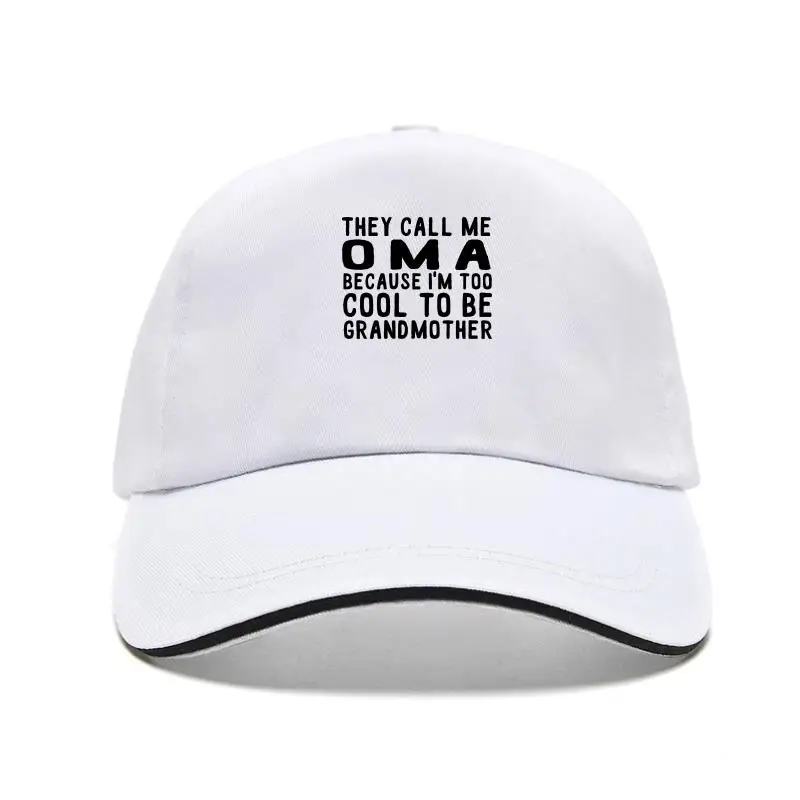 

Мужская кепка Билла, меня зовут Oma, потому что я слишком крутая, чтобы быть бабушкой, Женская Бейсболка