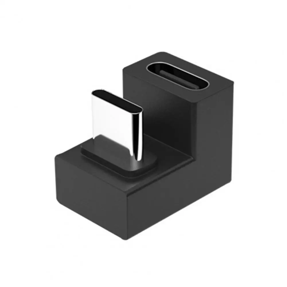 Фото USB 3.1 Type-C Конвертер Plug Play Elbow Full Function U-образный Адаптер для мобильного телефона Switch Game Console on USB 3.1 Type-C Конвертер Plug Play Elbow Full Function U-образный Адаптер для мобильного телефона Switch Game Console on