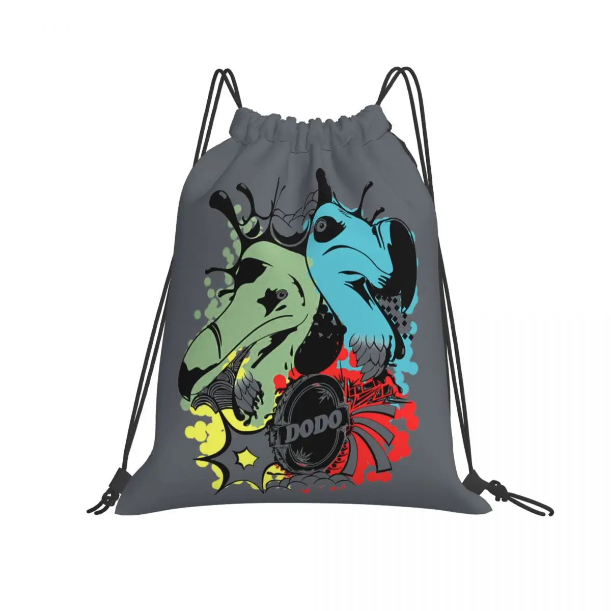 

Drawstring Bags Gym Bag Badass Dodos premium Backpack R248 Drawstring Backpack Funny Novelty