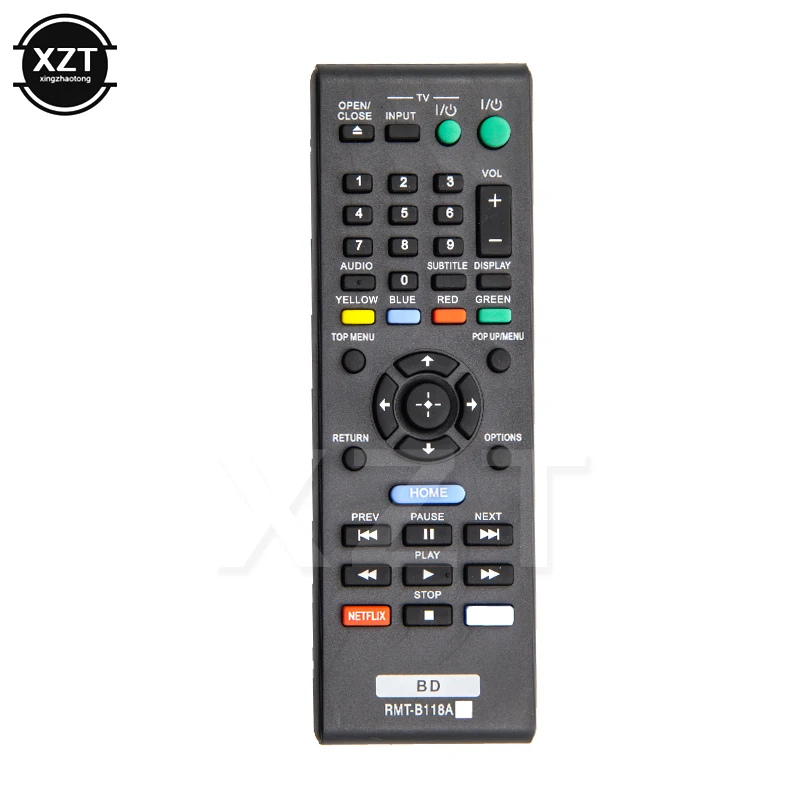 RMT-B118A Replaced Remote Control for Sony Blu-Ray DVD Player RMT-B119A RMT-B117A BDPS3100 BDPS390 BDPS5100 BDPS590 BDP-BX18