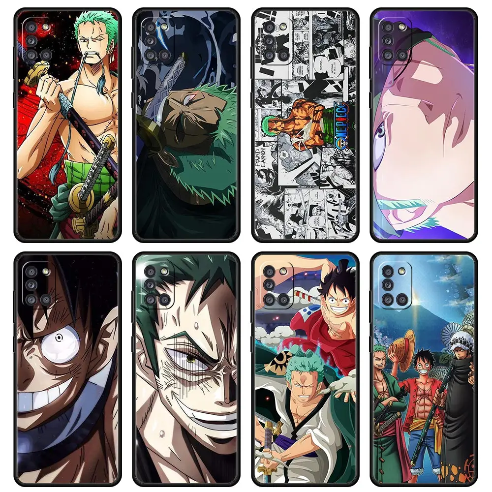 

Roronoa Zoro One Piece Case for Samsung Galaxy A12 A52 A51 A32 A21s A71 A02s A32 A31 A72 A22 A11 A02 Soft Phone Cover Fundas