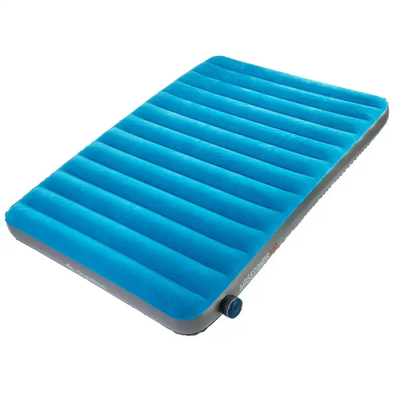 

seconds, 55" Inflatable Camping Mattress, Quick Inflating, 2 Person, , Blue