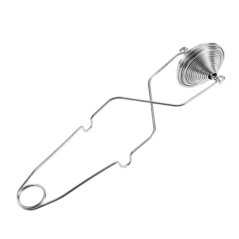 

Fine Mesh Sieve Strainer Baking Flour Dispenser Cake Sifter Stainless Steel Spring Duster