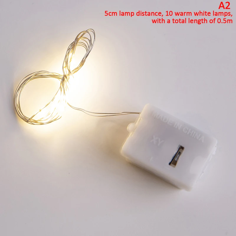 

Светодиодная гирлянда из медной проволоки, 50/100 см