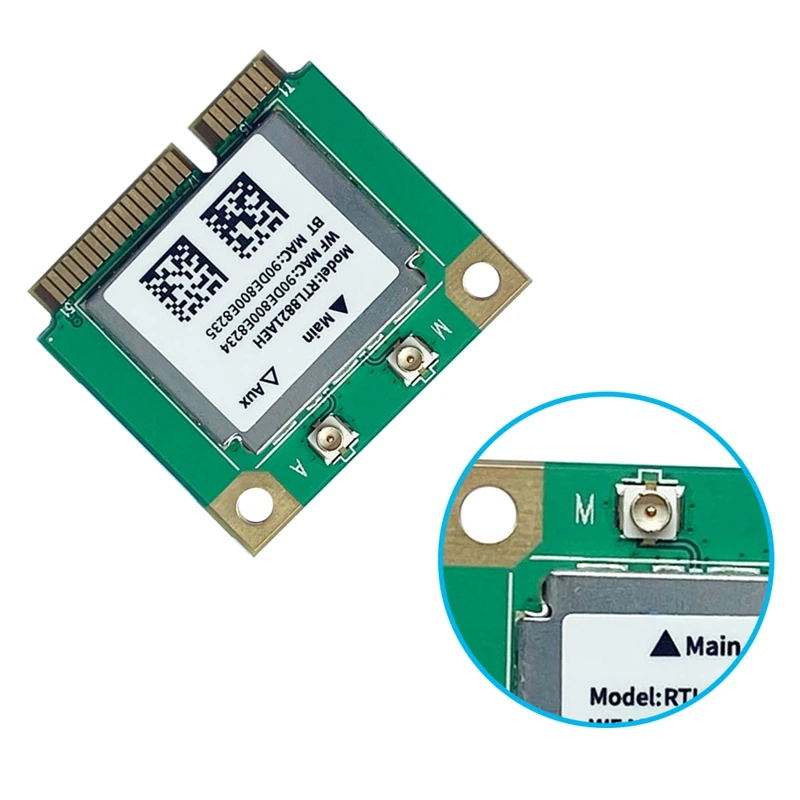 Двухдиапазонная Беспроводная Wlan-карта RTL8821AE AW-CB161H Wifi Bluetooth 4 0 комбинированная