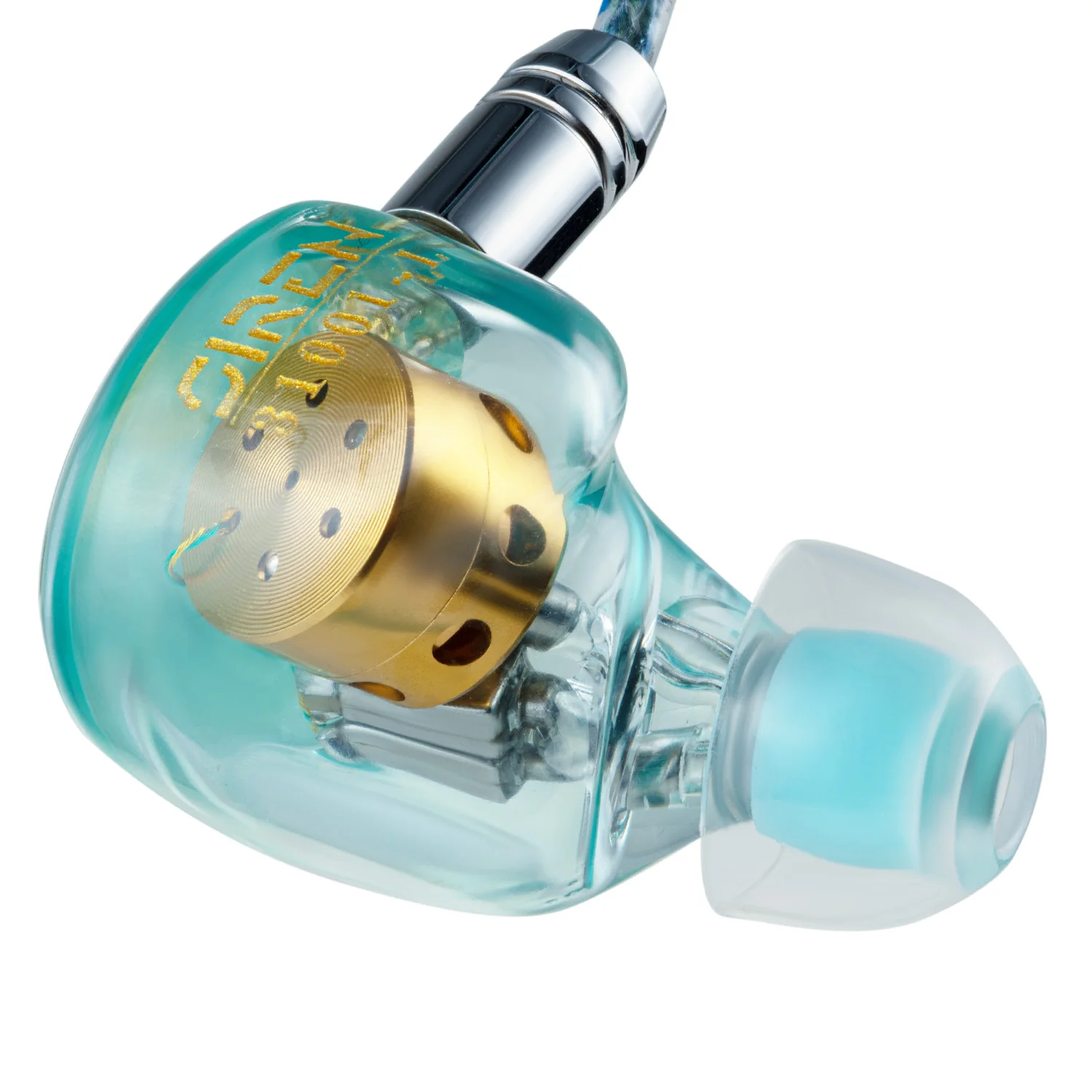 Фото Наушники-вкладыши OPENAUDIO SIREN 1DD + 2BA с разъемом 0,78 2pin 3,5 мм + 4,4 мм №3