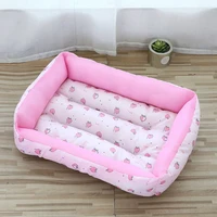 summer pet den breathable mesh kennel durable washable and wipeable cat mattress dog and cat universal den pad