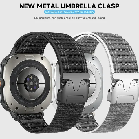 Нейлоновый ремешок для Samsung Galaxy Watch Ultra Geekthink