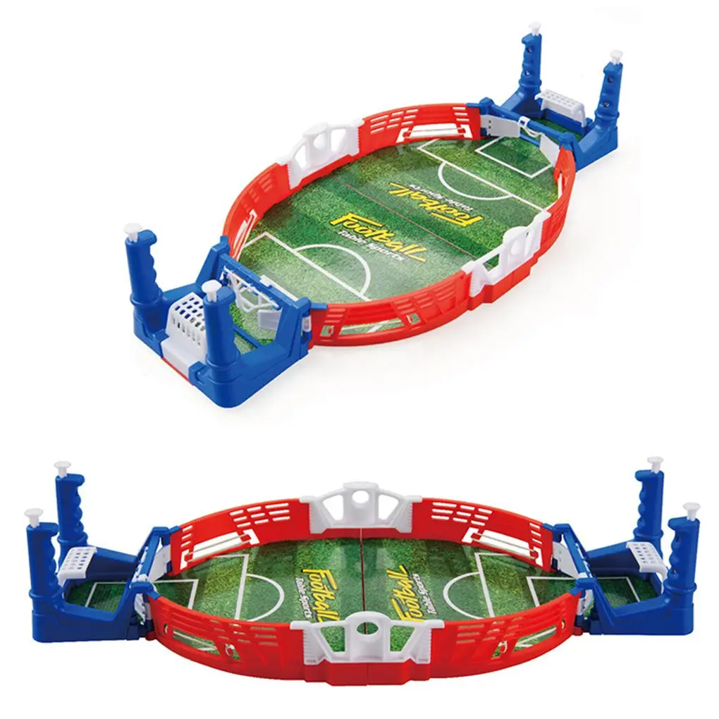 

Mini Soccer Table Football Game Toys Board Training Ejection Double Fighting Power Shot Skills Indoor Toys