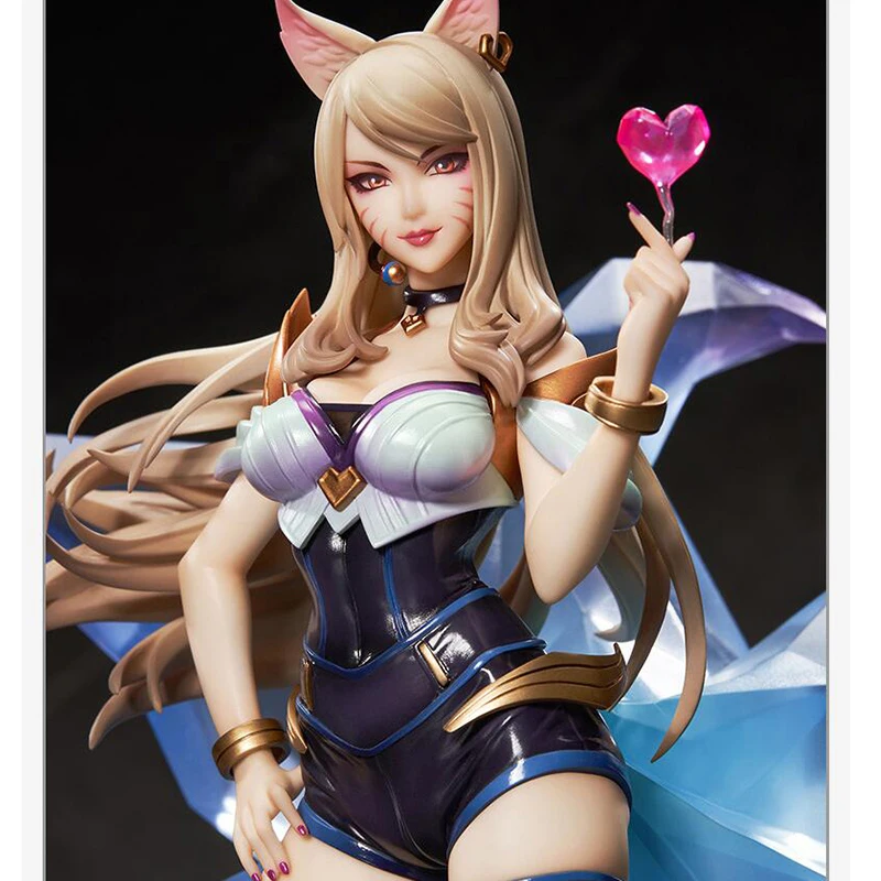 Лига Легенд ахри девять хвостов лиса игры периферийная модель персонажа