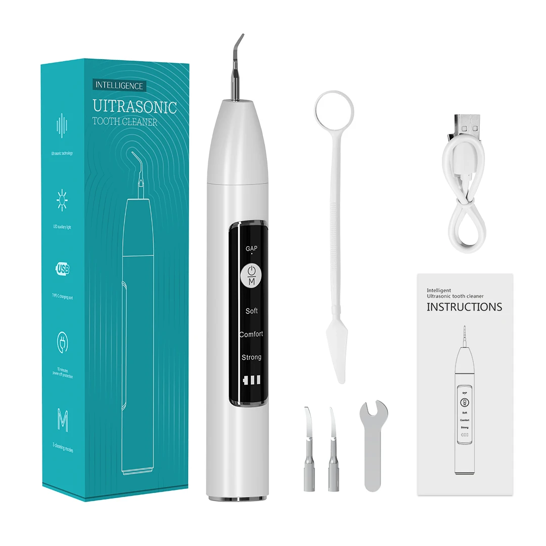 

Electric Sonic Dental Calculus Scaler Oral Teeth Tartar Remover Irrigator Teeth Whitening Cleaner Tartar LED Oral Hygiene Tools